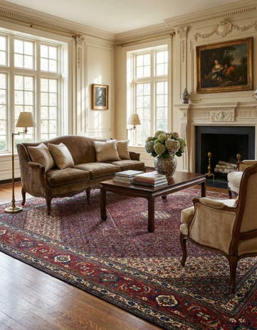 9' 10 x 13' 1 Tabriz Mahi Rug