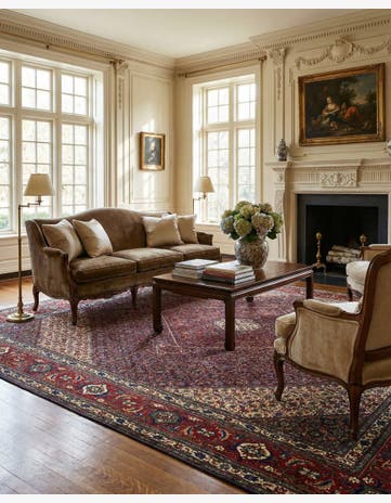 9' 10 x 13' 1 Tabriz Mahi Rug