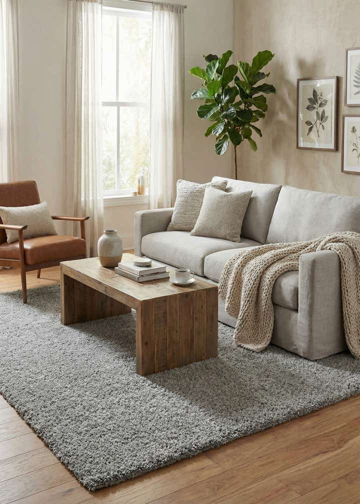 7' 7 x 10' Zermatt Shag Rug