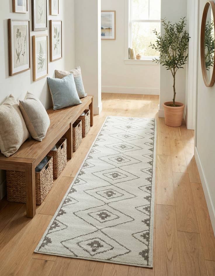 Detail image of 2' 7 x 10' Oslo Runner Rug