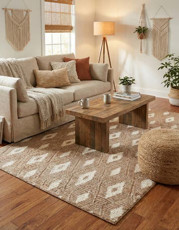 5' x 8' Sepia Rug