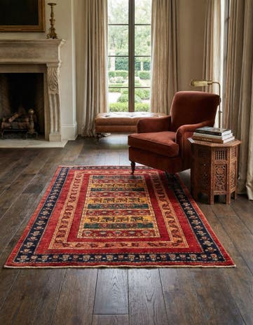 3' 7 x 5' 3 Kashkuli Rug