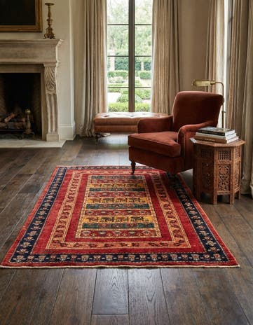 3' 7 x 5' 3 Kashkuli Rug
