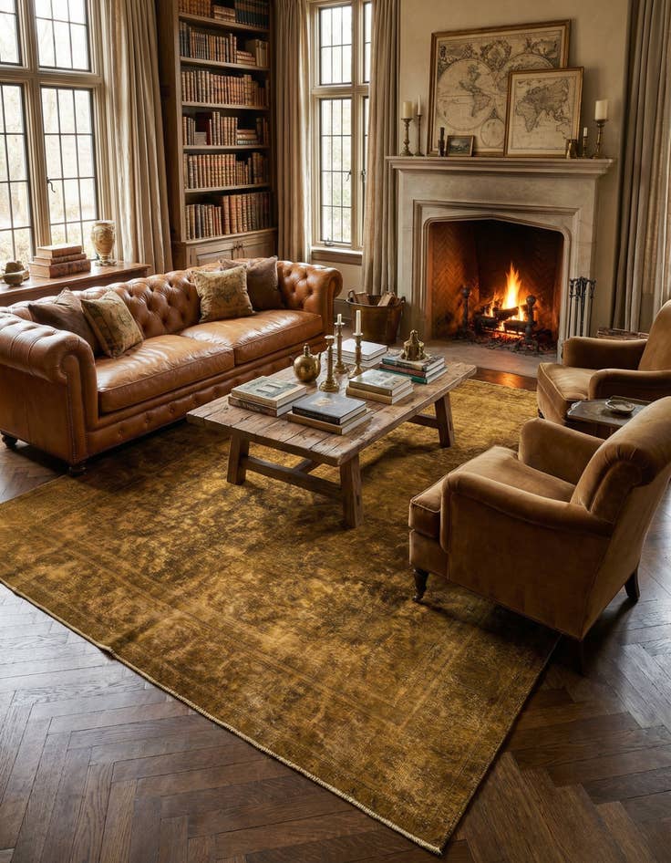 Detail image of 9' 5 x 12' 2 Vintage Royal Rug