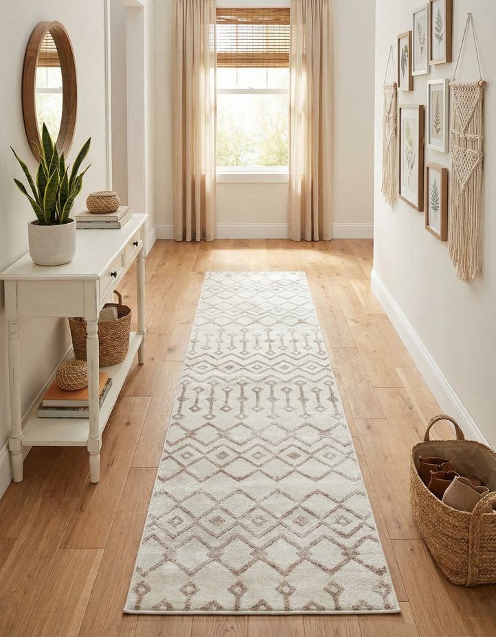 2' 7 x 12' Bohemian Trellis Runner...