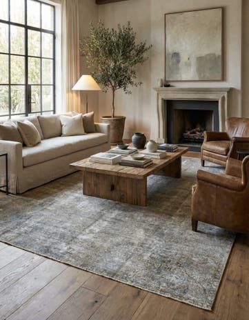8' 2 x 11' 4 Hand Knotted Ultra Vintage Persian Wool Rug