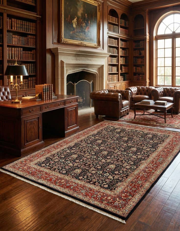 Detail image of 6' 6 x 9' 2 Mood Wool Rug