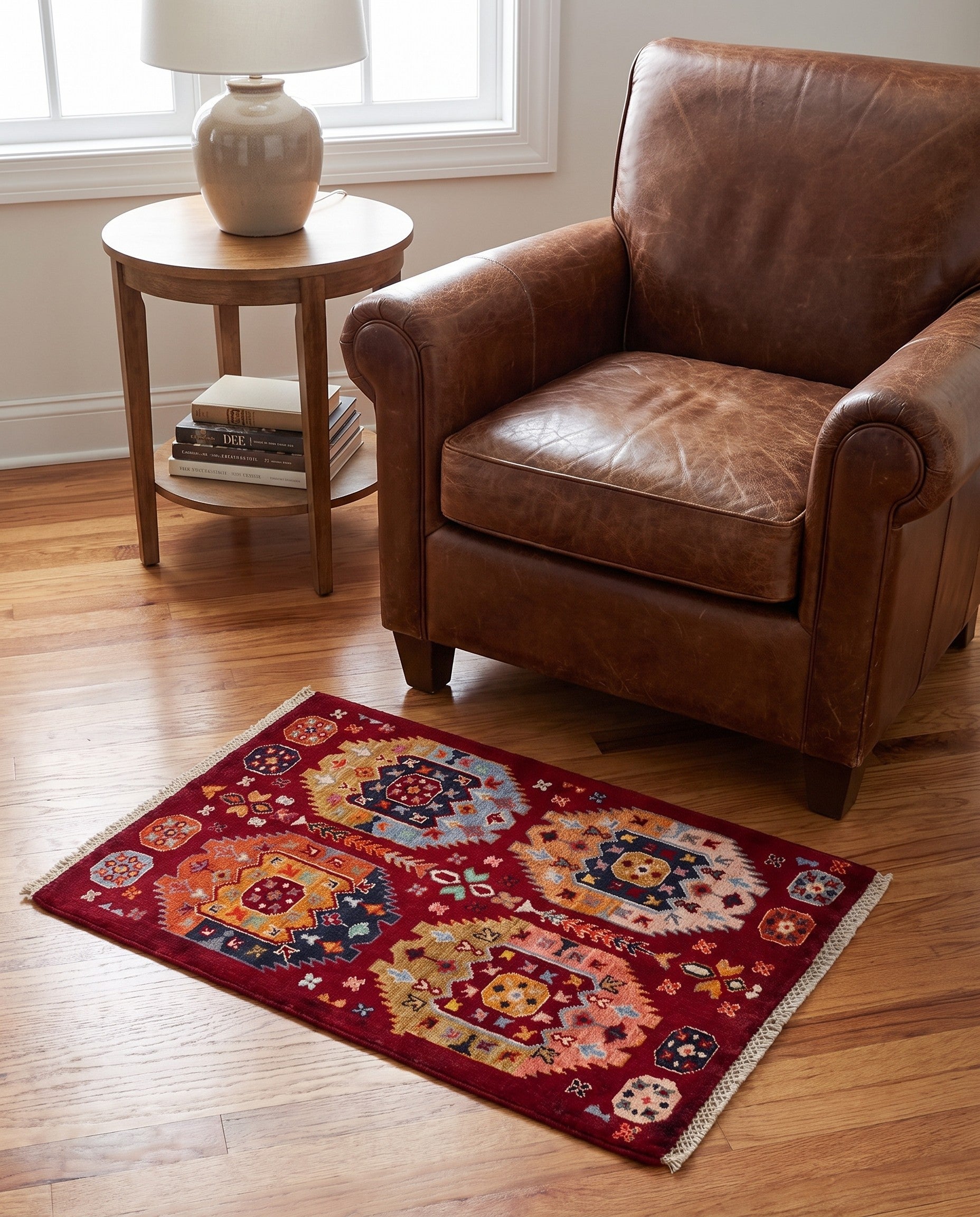 2' 1 x 3' 2 Hand Knotted Ariana Ziegler Rug