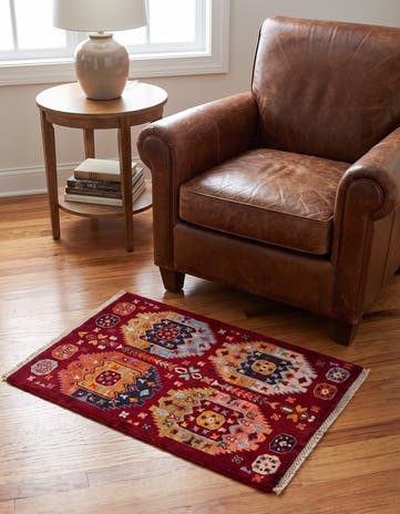 2' 1 x 3' 2 Hand Knotted Ariana Ziegler Rug
