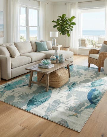 9' x 12' 2 Washable Amalfi Rug