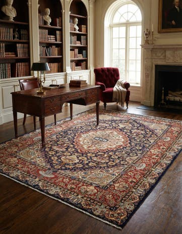 6' 6 x 9' 7 Kashmar Wool Rug