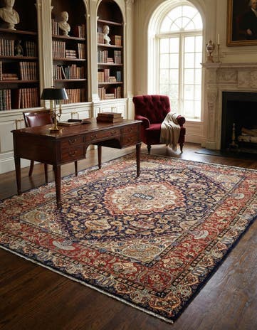 6' 6 x 9' 7 Kashmar Wool Rug