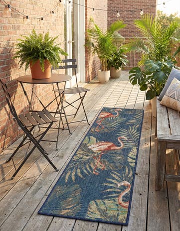 2' x 7' 10 Easy-Clean Baja Indoor / Outdoor Runner Rug