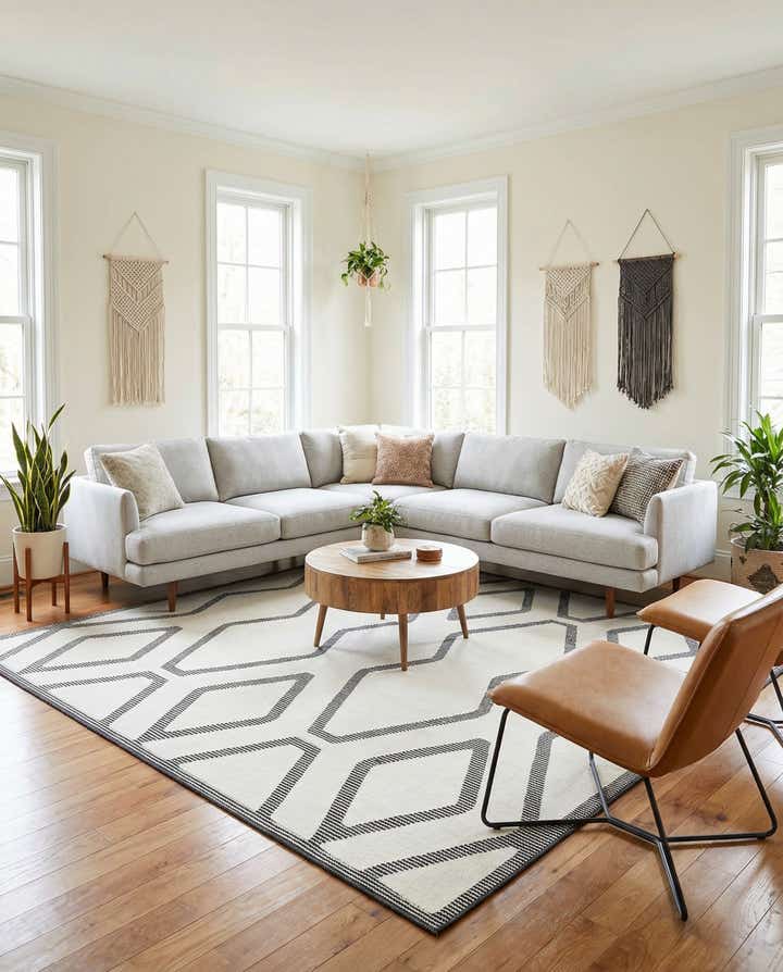 10' x 10' Prismatic Square Rug