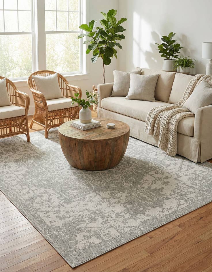 Detail image of 9' x 12' Easy-Clean Jill Zarin Dubai Indoor / Outdoor Rug