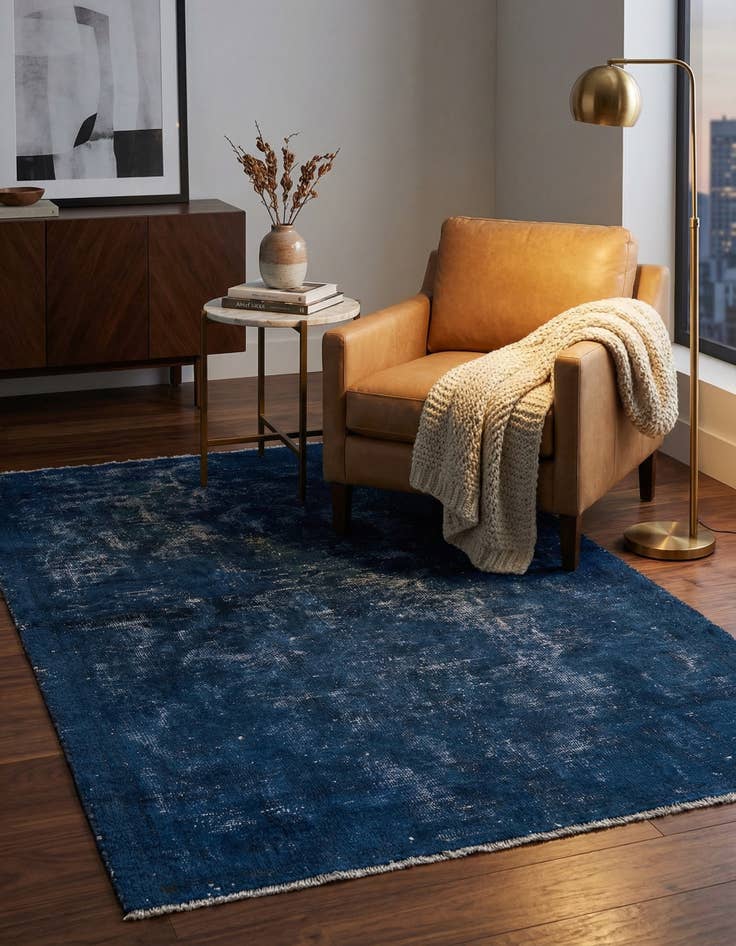 Detail image of 3' x 5' 4  Hand Knotted Ultra Vintage Persian Wool Rug