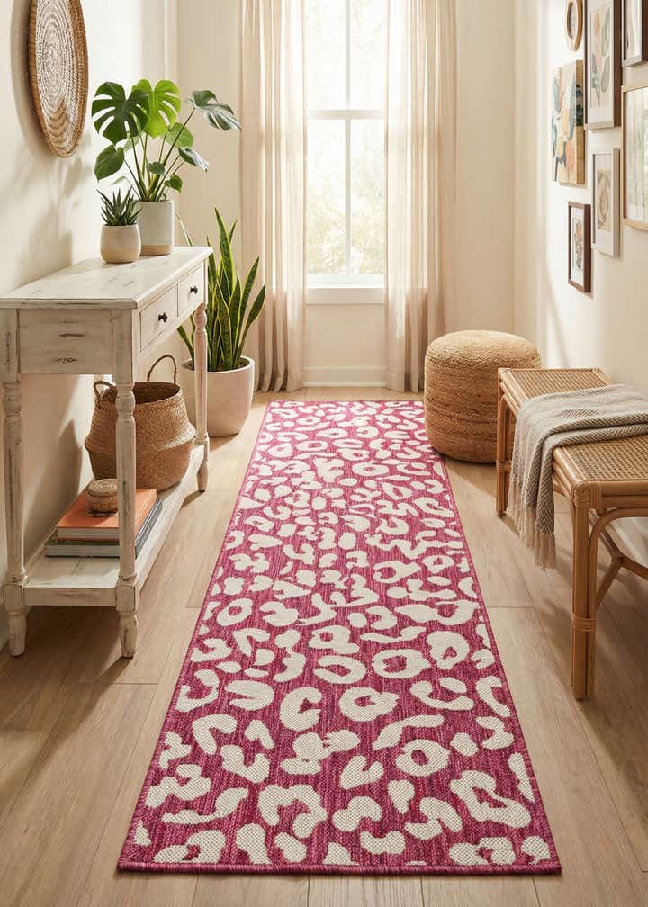 2' x 6' Easy-Clean Safari Indoor / Outdoor Runner Rug