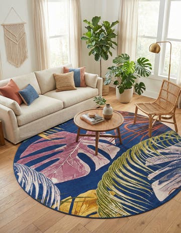 10' x 10' Blossom Round Rug