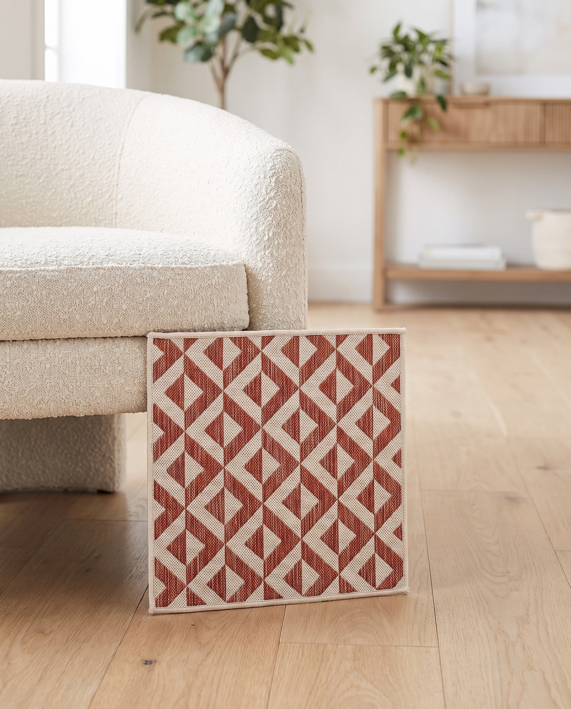 1' 4 x 1' 4 Easy-Clean Jill Zarin Napa Indoor / Outdoor Sample Rug