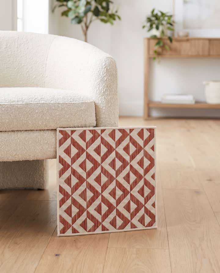 1' 4 x 1' 4 Easy-Clean Jill Zarin Napa Indoor / Outdoor Sample Rug