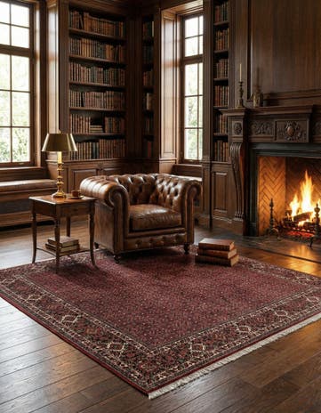 8' 4 x 8' 4 Bidjar Wool Square Rug