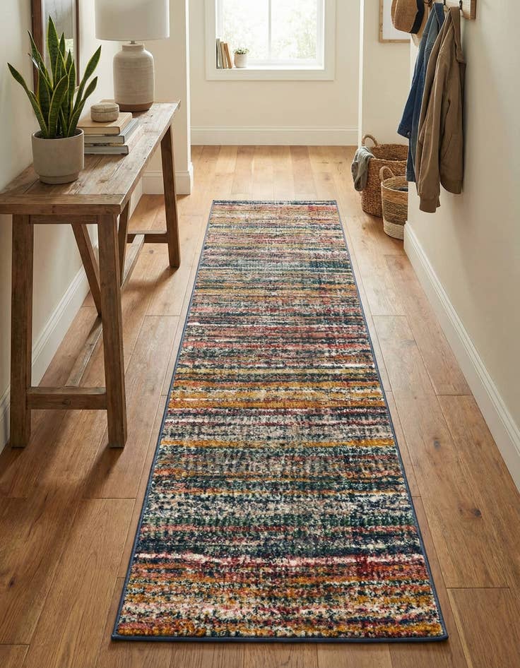 Detail image of 2' 2 x 7' Gemstone Runner Rug