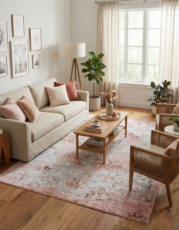 Detail image of 9' x 12' Kamala Washable Rug