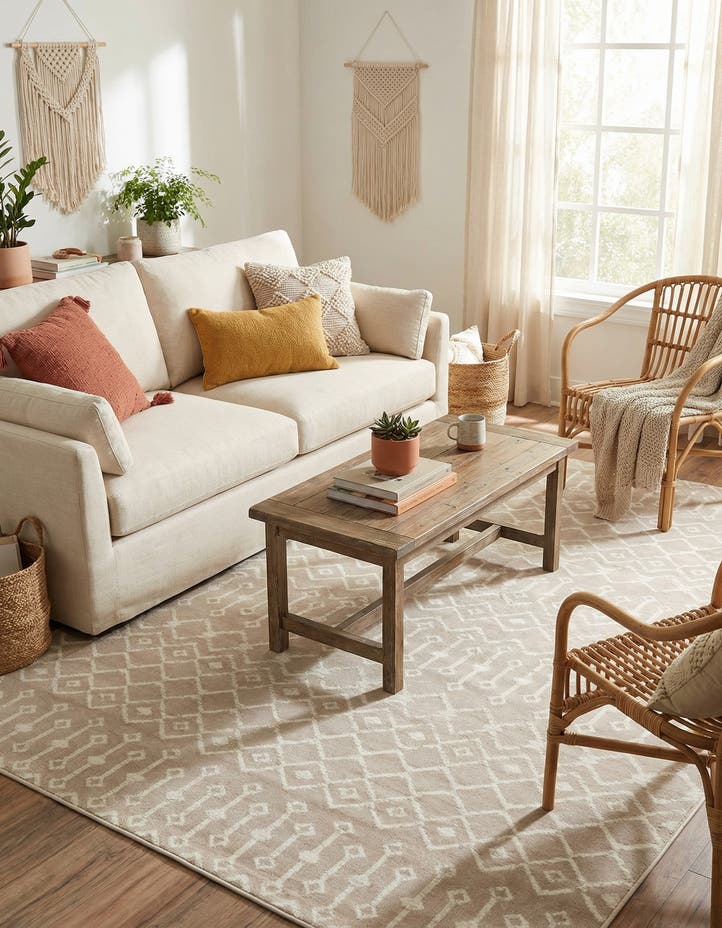 7' x 10' Kasbah Trellis Rug