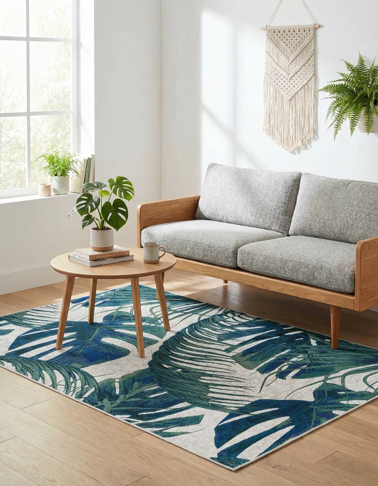 Detail image of 4' x 6' Blossom Rug