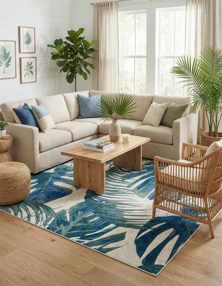 Detail image of 9' x 12' Blossom Rug