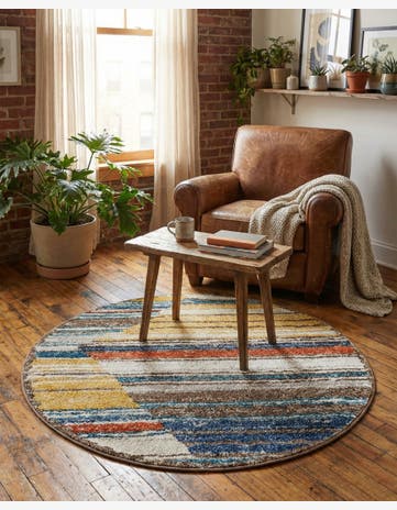 Aramis Round Rug