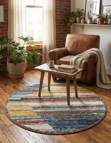 Aramis Round Rug