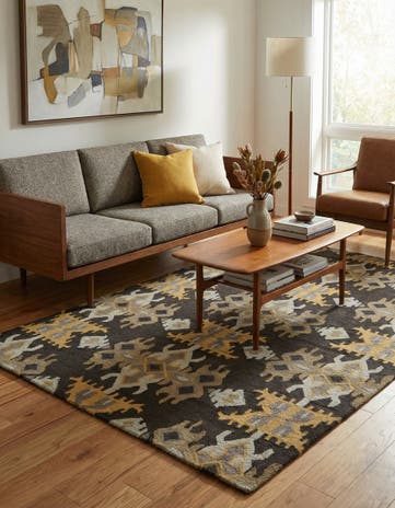 5' x 8' Luna Wool Rug