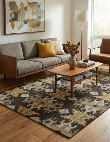 5' x 8' Luna Wool Rug