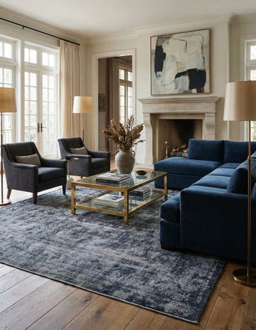 9' 7 x 13' 1 Vintage Royal Wool Rug