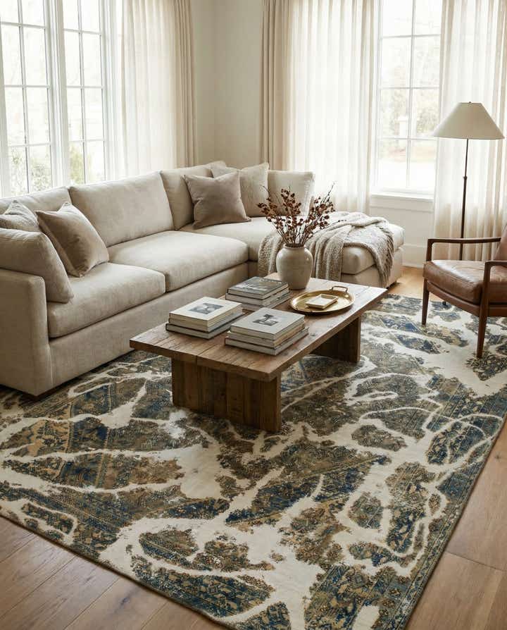 8' 2 x 10' 7 Hand Knotted Ultra Vintage Persian Wool Rug