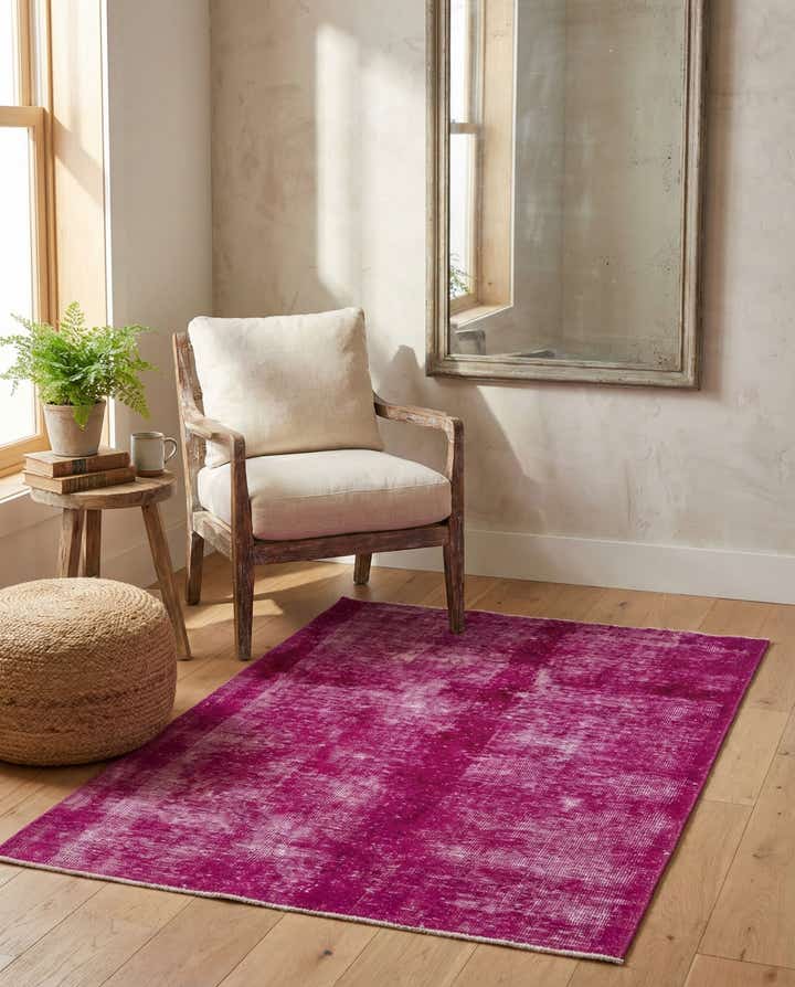 3' x 4' 7 Hand Knotted Ultra Vintage Persian Wool Rug