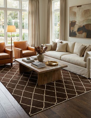 5' 6 x 7' 10 Hand Knotted Darya Wool Rug