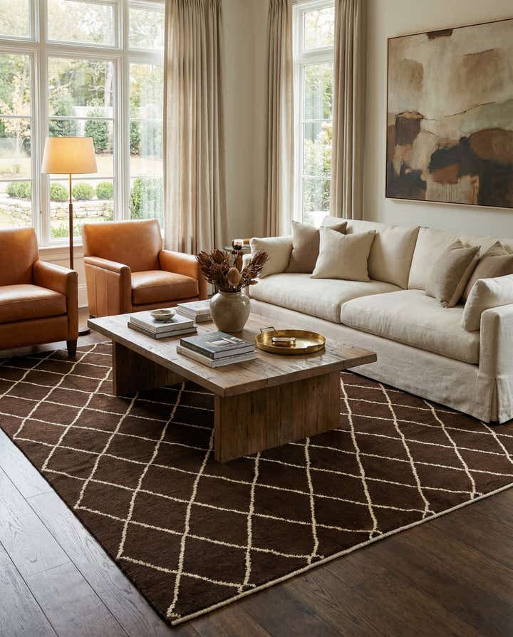 5' 6 x 7' 10 Hand Knotted Darya Wool Rug