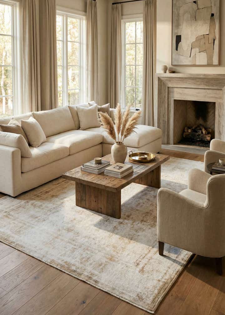 9' 4 x 12' 9 Hand Knotted Ultra Vintage Persian Wool Rug