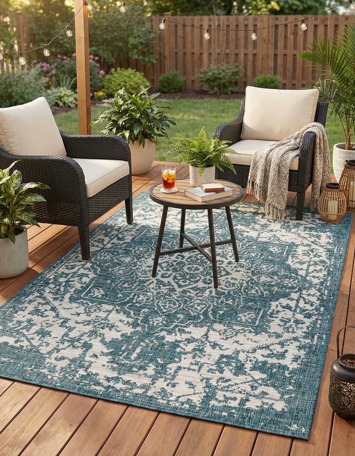 4' x 6' Easy-Clean Jill Zarin Dubai Indoor...