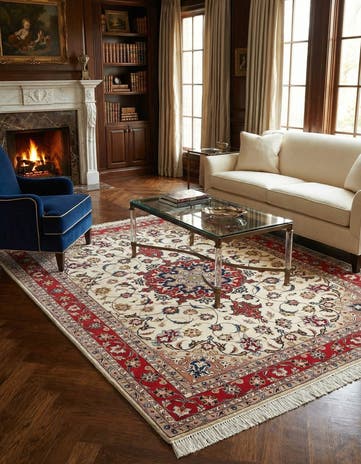 5' 1 x 6' 9 Tabriz Rug