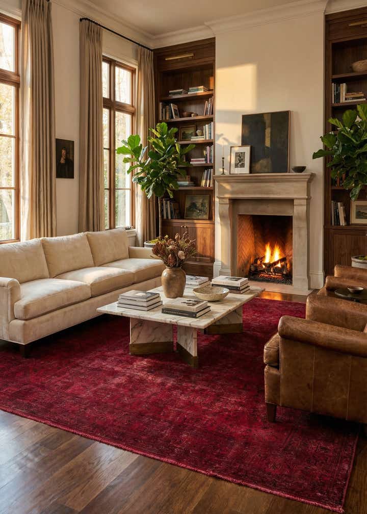 9' 9 x 12' 10 Hand Knotted Ultra Vintage Persian Wool Rug