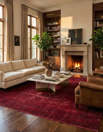 9' 9 x 12' 10 Hand Knotted Ultra Vintage Persian Wool Rug