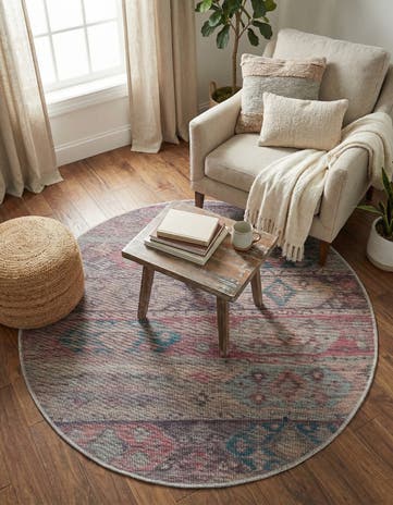 Washable Sisu Round Rug