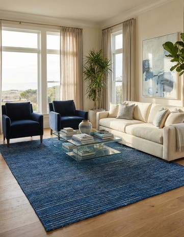 7' 11 x 9' 9 Hand Knotted Darya Wool Rug