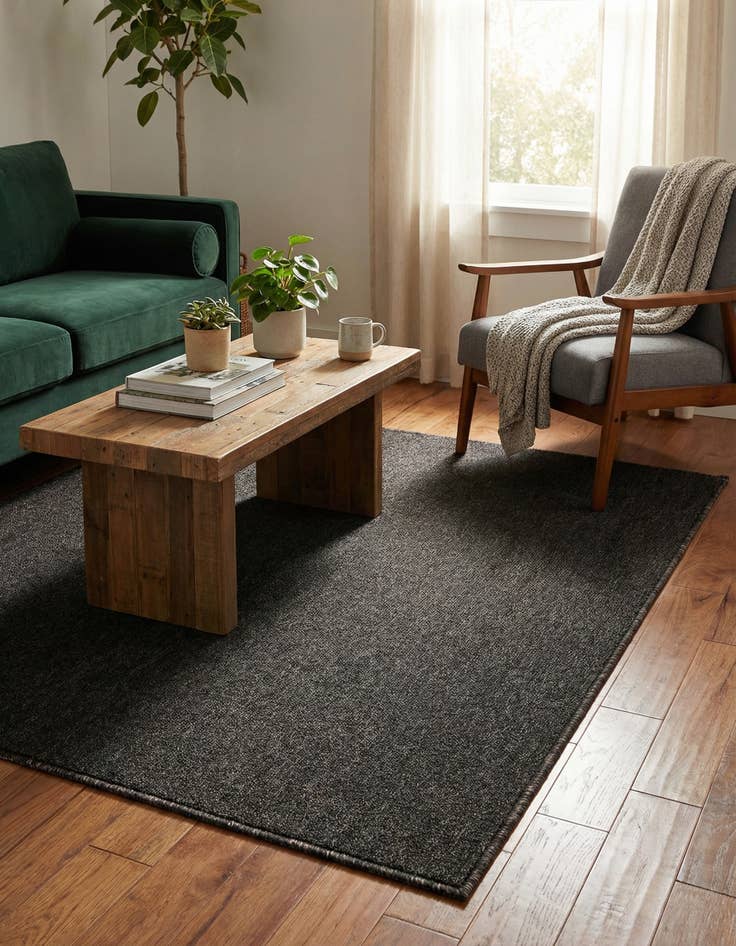 Detail image of 3' 3 x 3' 3 Everyday Solid Square Rug