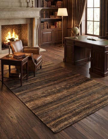 4' 7 x 6' 7 Juma Wool Rug