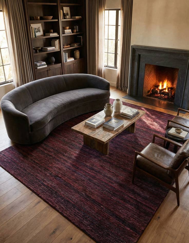 Detail image of  8' 2 x 11' 6 Juma Wool Rug