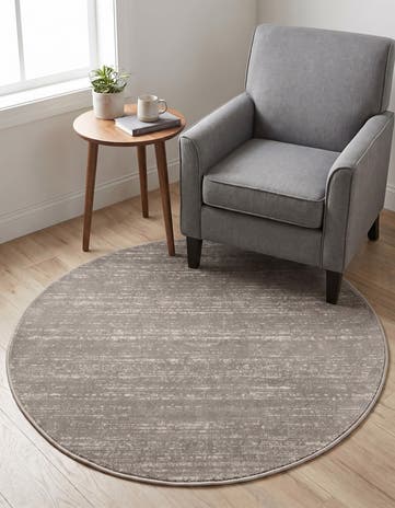 Jill Zarin 3' 3 x 3' 3 Uptown Madison Avenue Round Rug
